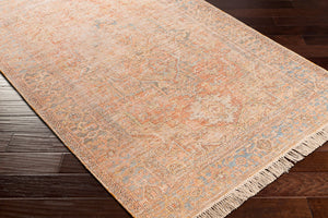 Surya Amasya 8' X 10' Handmade Area Rug – Elegant Indian Craftsmanship With Low-maintenance Design Red Cotton,Polyester,Wool,Viscose Amy2305-810