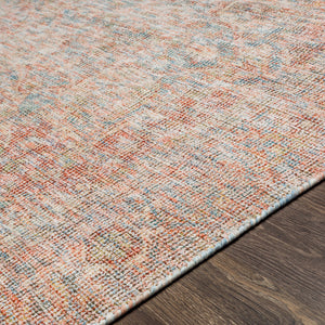 Amasya AMY-2306 8' x 10' Handmade Rug AMY2306-810  Red, Burgandy, Blue, Sky Blue, Orange, Dusty Coral Surya