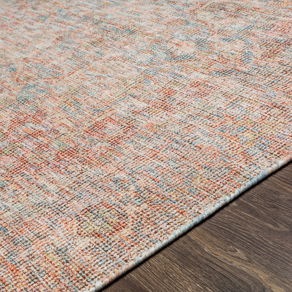Amasya AMY-2306 8' x 10' Handmade Rug AMY2306-810  Red, Burgandy, Blue, Sky Blue, Orange, Dusty Coral Surya