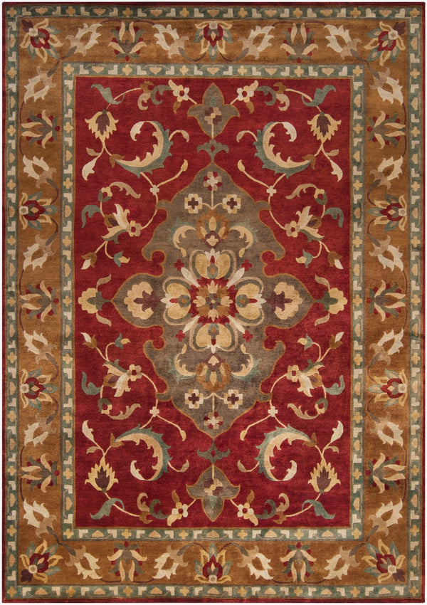 Surya Anastacia 2'6" X 10' Handmade New Zealand Wool Rug - Elegant, Durable, And Unique Art For Any Space!  Nz Wool Ana8404-913