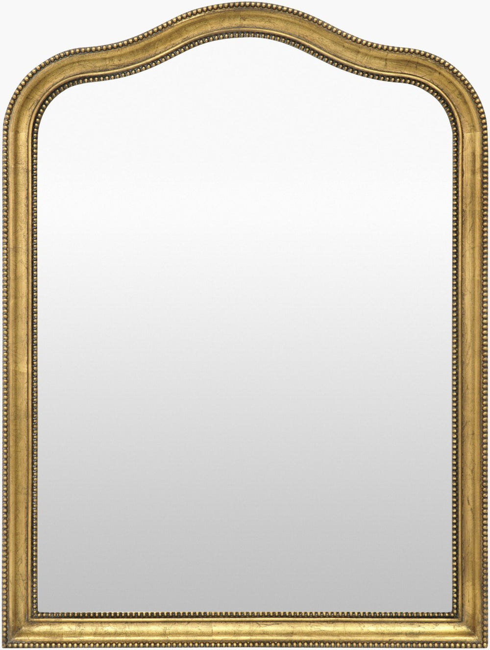 Surya Nalanda Ornate Carved Mantel Mirror Traditional Frame Fireplace Entryway Wall Accent ANAN008-4030