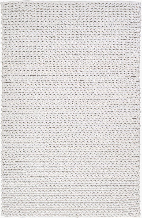 Surya Anchorage Anc-1000 2' X 3' Handmade High Pile Rug – Durable Wool & Viscose For Modern Décor Charm Cream Wool,Viscose Anc1000-58