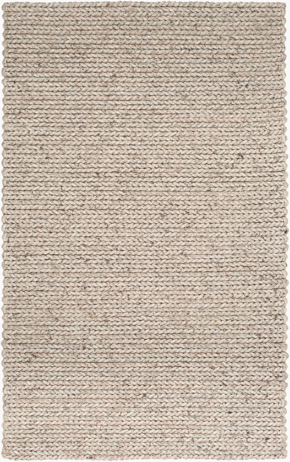 Surya Anchorage Anc-1000 2' X 3' Handmade High Pile Rug – Durable Wool & Viscose For Modern Décor Charm Charcoal Wool,Viscose Anc1006-23