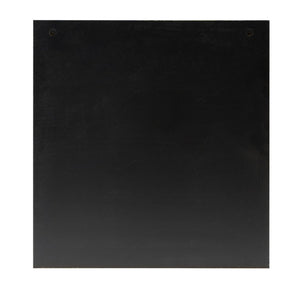 VIG Furniture Monza Italian-Made Black Crocodile-Texture Mirror With Silver Accents, High-Gloss Luxe 39"X41" VGACANCONA-MIR-BLK