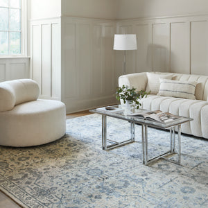 Aleyna ANE-2300 9' x 12' Handmade Rug ANE2300-912  Light Blue, Cream, Light Gray, Medium Gray, Gray, White Surya