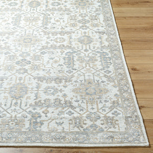 Aleyna ANE-2301 9' x 12' Handmade Rug ANE2301-912  Light Brown, Gray, Olive, Oatmeal, Cream Surya