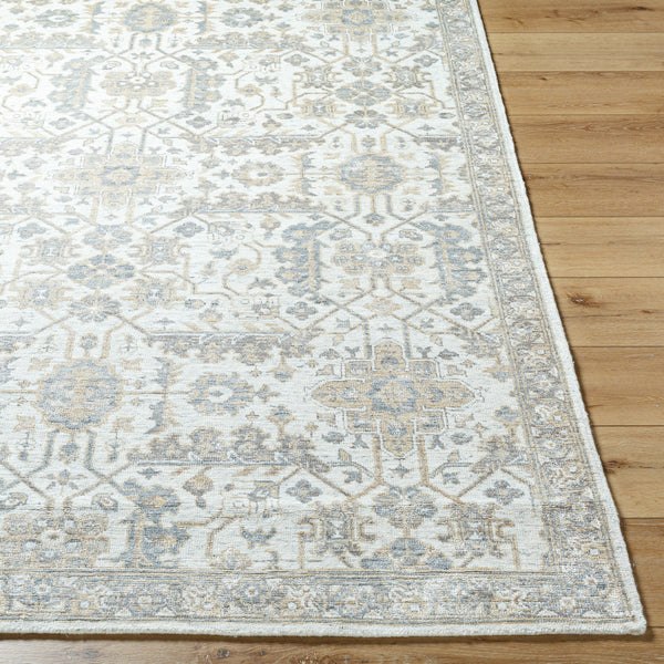 Aleyna ANE-2301 9' x 12' Handmade Rug ANE2301-912  Light Brown, Gray, Olive, Oatmeal, Cream Surya
