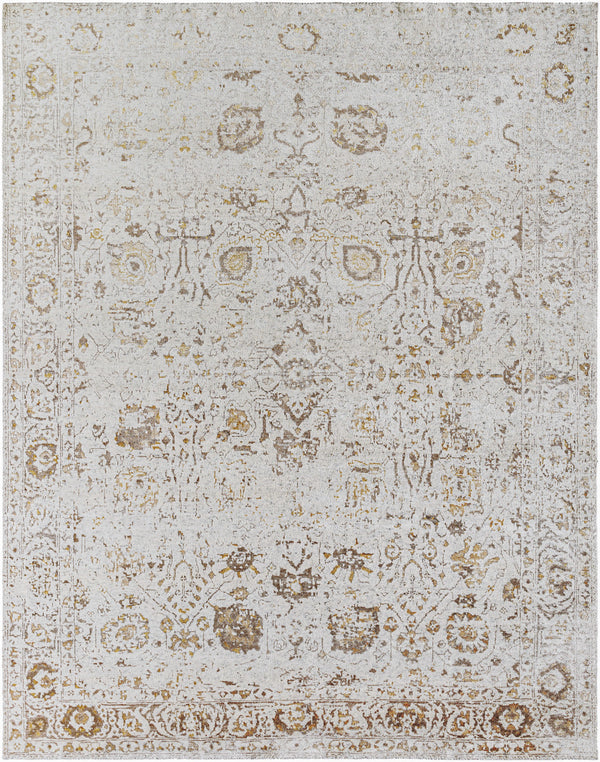 Aleyna ANE-2302 9' x 12' Handmade Rug ANE2302-912  Light Grey, Slate Grey Taupe, Sterling Grey, Khaki Surya