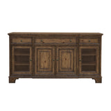 Revival Row 3-Drawer Buffet with Cabinet Doors