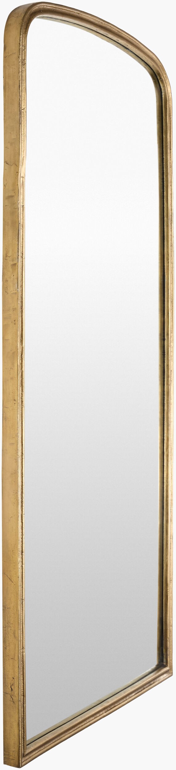 Surya Anemoi Full-length Mirror 69"H X 32"W - Elegant Wall Decor For Timeless Home Aesthetics And Style Frame, Gold Aluminum Anem001-6932