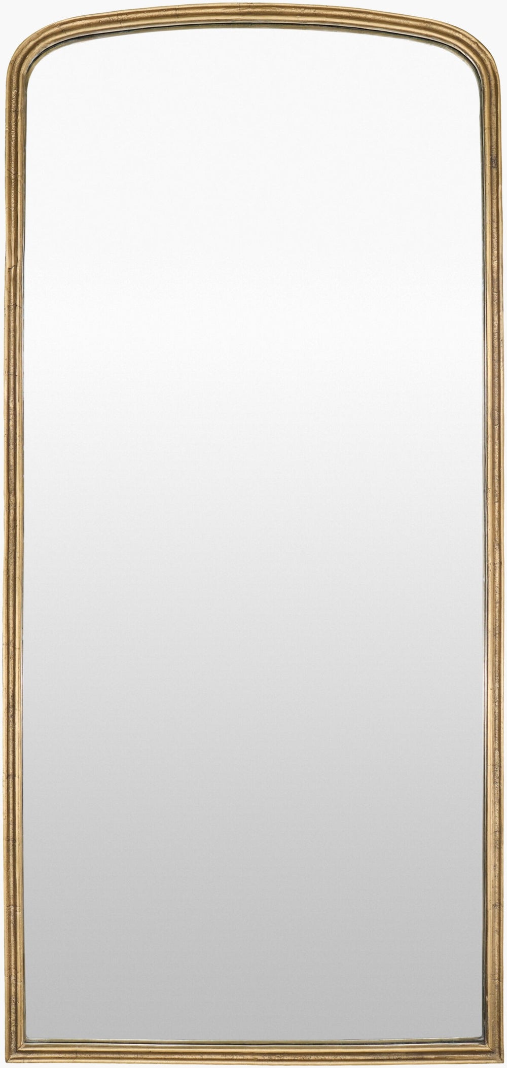 Surya Anemoi Full-length Mirror 69"H X 32"W - Elegant Wall Decor For Timeless Home Aesthetics And Style Frame, Gold Aluminum Anem001-6932