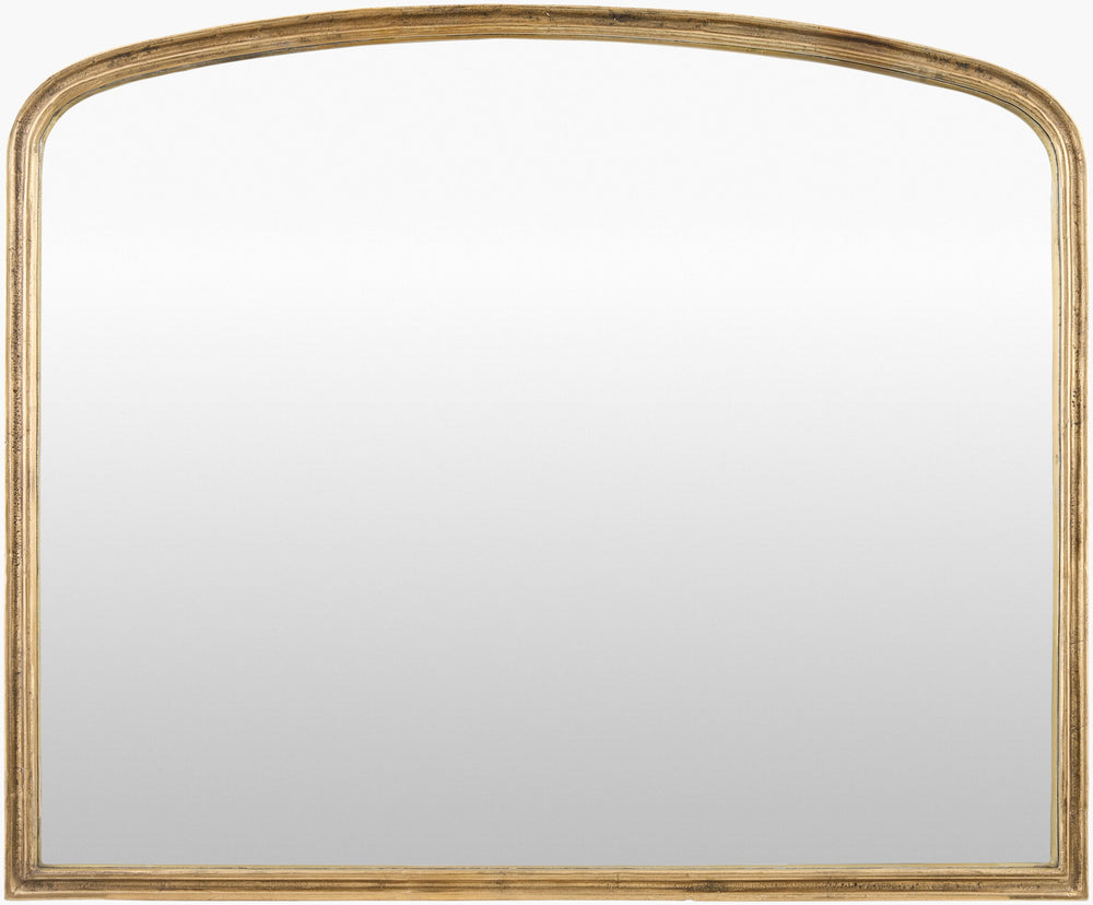 Surya Anemoi 36” X 44” Elegant Accent Mirror - Timeless Wall Decor To Elevate Your Home's Ambiance! Frame, Gold Aluminum Anem002-3644