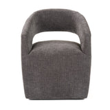 VIG Furniture Modrest Angie - Modern Dark Grey Fabric Dining Chair VGKK-KF-Y1230-DKGRY