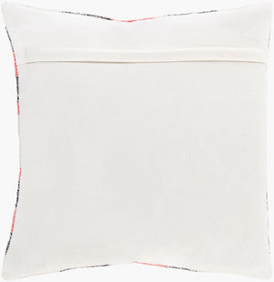 Surya Anika 18"X18" Rustic Elegance Accent Pillow - Durable Cotton Design For Cozy Home Decor Charm Pink Cotton,Cotton Ani001-1818