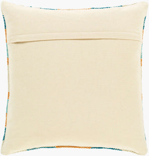 Surya Anika 18"X18" Rustic Elegance Accent Pillow - Durable Cotton Design For Cozy Home Decor Charm Burnt Orange Cotton,Cotton Ani002-2222d