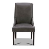 Parker House Sierra - Copley Slate Dining Chair - Set of 2 Copley Slate 80% Polyester, 20% PU DSIE#DRC-CPSL