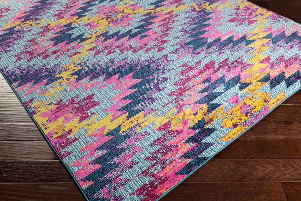 Livabliss Anika Southwestern Polypropylene Woven Rug Low Pile Earthy Tones for Entryways ANI1025-23
