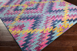 Livabliss Anika Southwestern Polypropylene Woven Rug Low Pile Earthy Tones for Entryways ANI1025-23