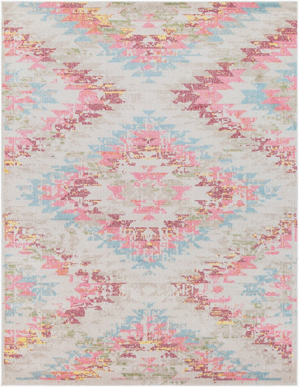 Livabliss Anika Southwestern Polypropylene Area Rug Low Pile Accent for Entryway or Bath ANI1026-23