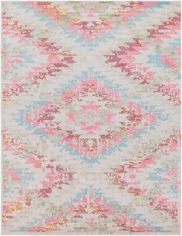 Livabliss Anika Southwestern Polypropylene Area Rug Low Pile Accent for Entryway or Bath ANI1026-23