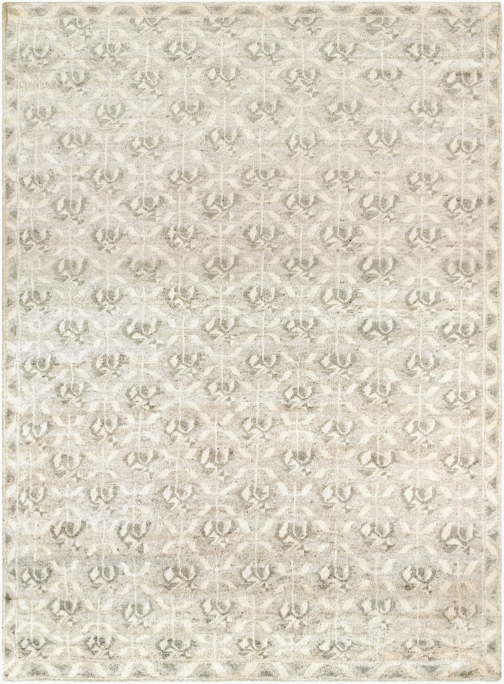 Surya Anni Hand-knotted Wool Linen Rug Artisan Crafted High Pile Bohemian Accent 2' x 3' Rectangle ANI4100-23