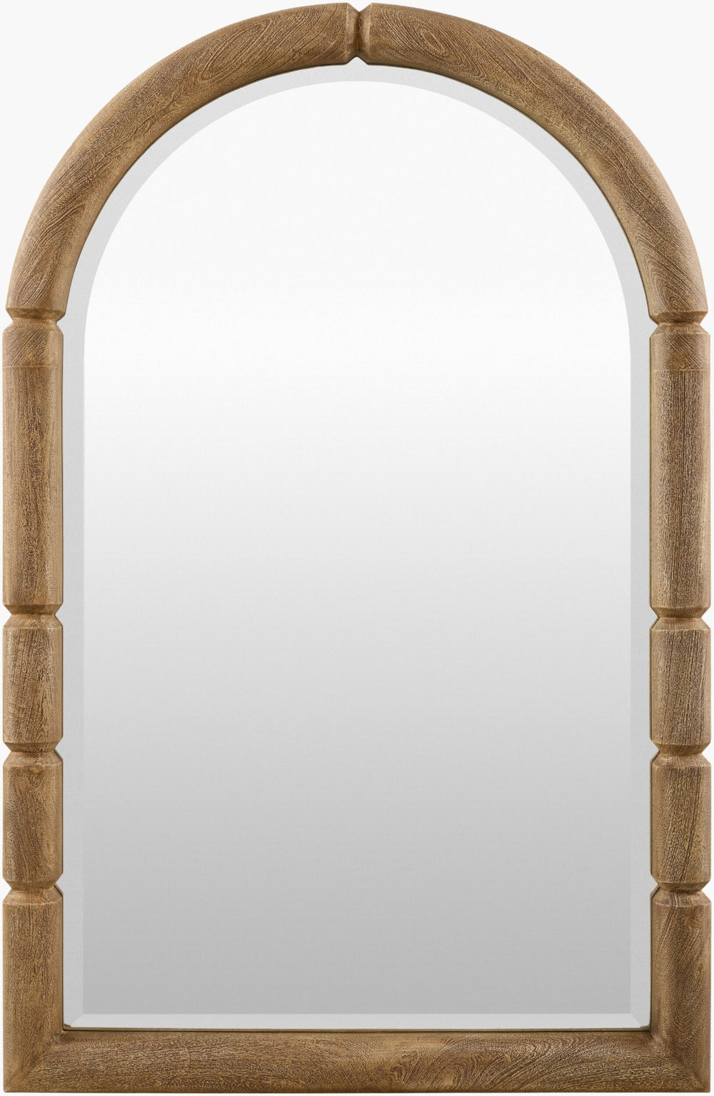 Surya Anise Tall Handcrafted French Country Cottage Wall Mirror for Entryway or Bedroom ANIS001-3248