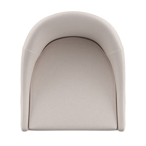 Homelegance By Top-Line Montague Mid-Century Wood Bar Height Stools (Set of 2) Beige Rubberwood