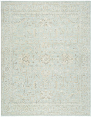 Anelka ANK-2300 9' x 12' Handmade Rug ANK2300-912  Light Silver, Sterling Grey Surya