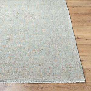 Anelka ANK-2300 9' x 12' Handmade Rug ANK2300-912  Light Silver, Sterling Grey Surya