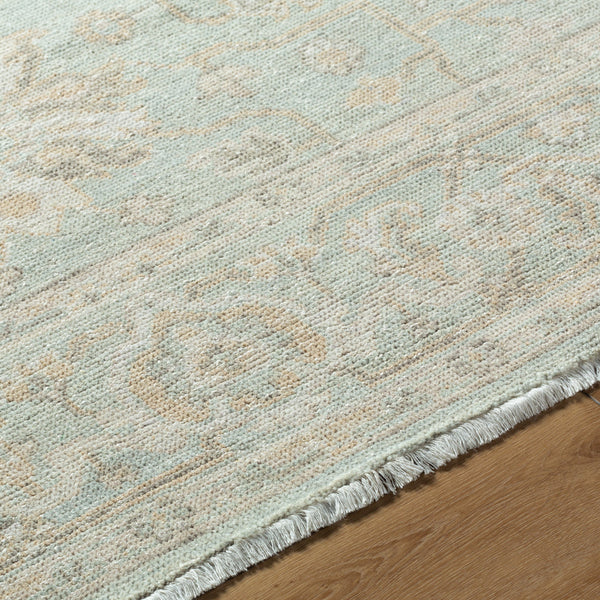 Anelka ANK-2300 9' x 12' Handmade Rug ANK2300-912  Light Silver, Sterling Grey Surya