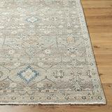 Anelka ANK-2302 9' x 12' Handmade Rug ANK2302-912  Sterling Grey, Metallic - Silver, Grey, Light Silver Surya