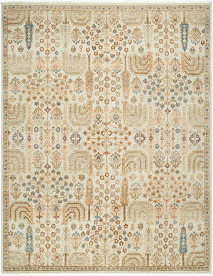 Surya Anelka 2' X 3' Handmade Wool Rug – Elegant, Low Pile Design With Unique Fringe For Cozy Spaces Ivory Wool Ank2303-23