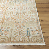 Anelka ANK-2303 9' x 12' Handmade Rug ANK2303-912  Ash, Khaki, Pearl, Sand Surya