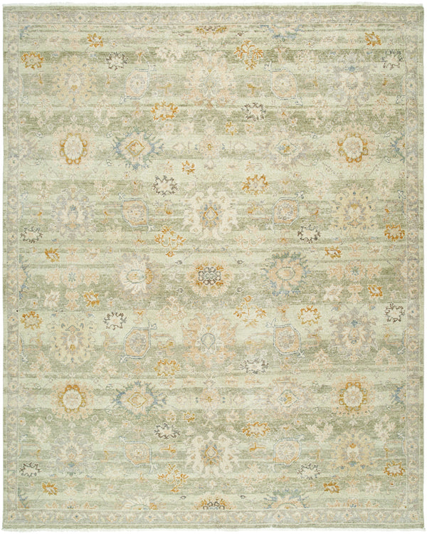 Anelka ANK-2304 9' x 12' Handmade Rug ANK2304-912  Ash, Khaki Surya