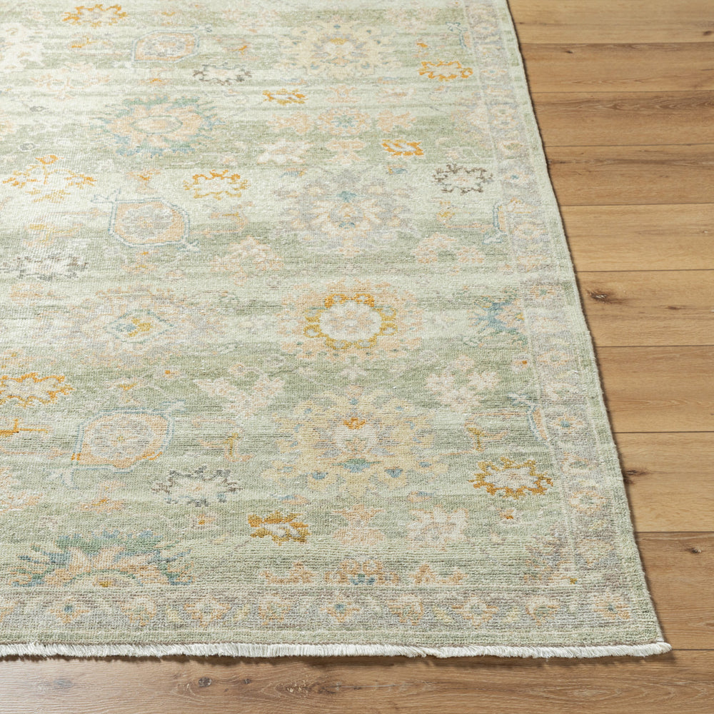 Anelka ANK-2304 9' x 12' Handmade Rug ANK2304-912  Ash, Khaki Surya
