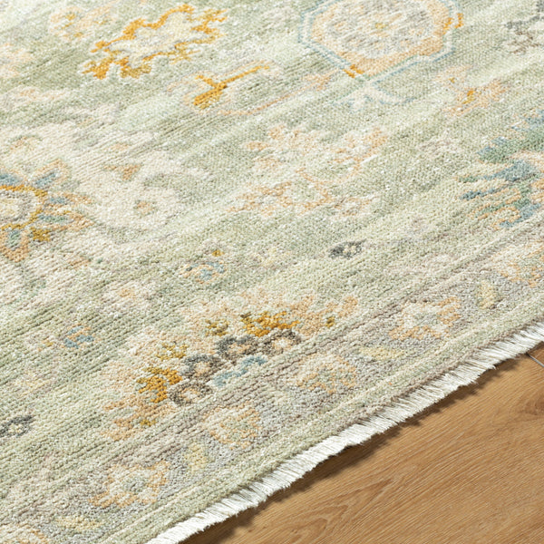 Anelka ANK-2304 9' x 12' Handmade Rug ANK2304-912  Ash, Khaki Surya