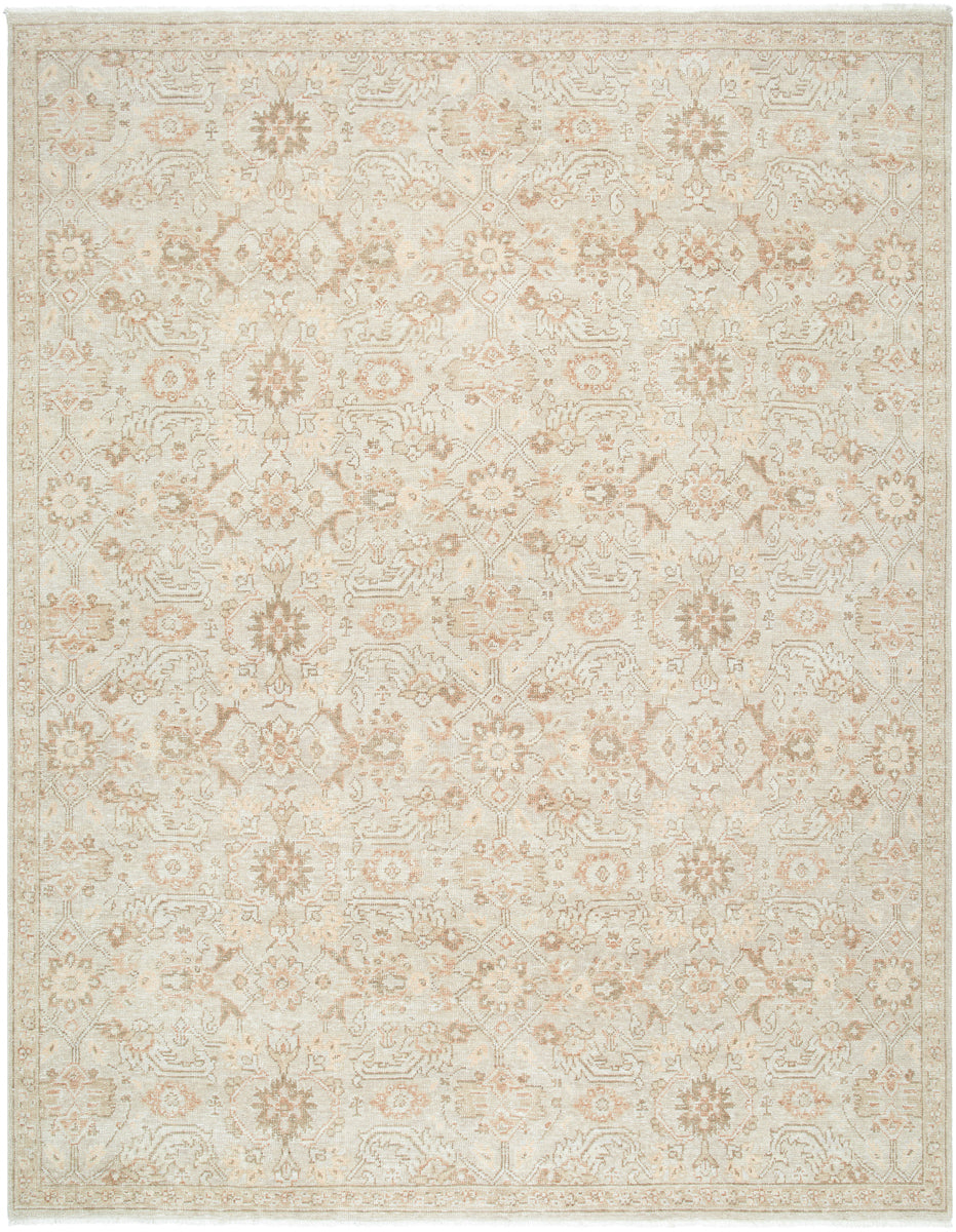 Anelka ANK-2306 9' x 12' Handmade Rug ANK2306-912  Pearl, Warm Grey Surya
