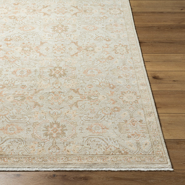 Anelka ANK-2306 9' x 12' Handmade Rug ANK2306-912  Pearl, Warm Grey Surya