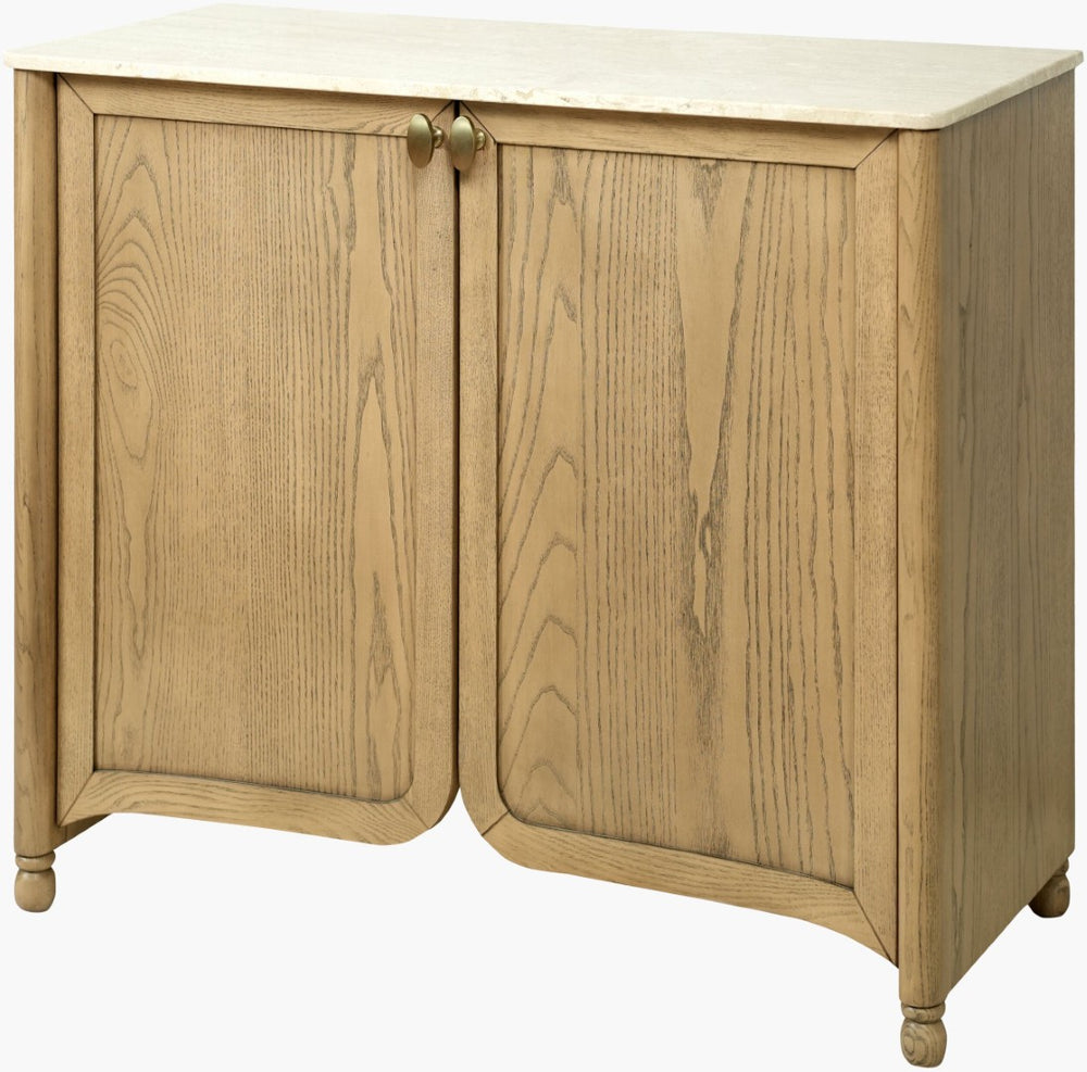 Surya Anneka Traditional Storage Cabinet with Decorative Detailing for Entryway or Living Room ANKA001-321636