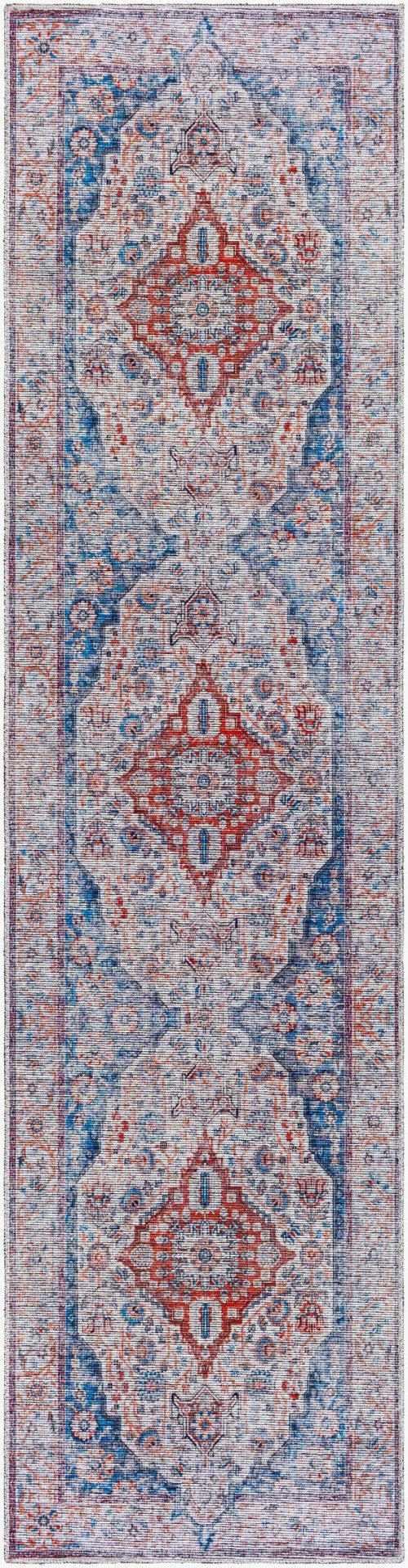 Livabliss Atlanta Flatweave Runner Rug Chenille Cotton Blend for Hallways and High Traffic Areas ANL2300-2712