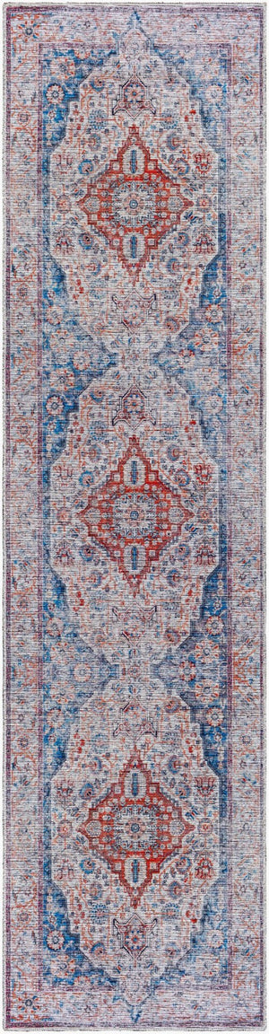 Livabliss Atlanta Flatweave Runner Rug Chenille Cotton Blend for Hallways and High Traffic Areas ANL2300-2712