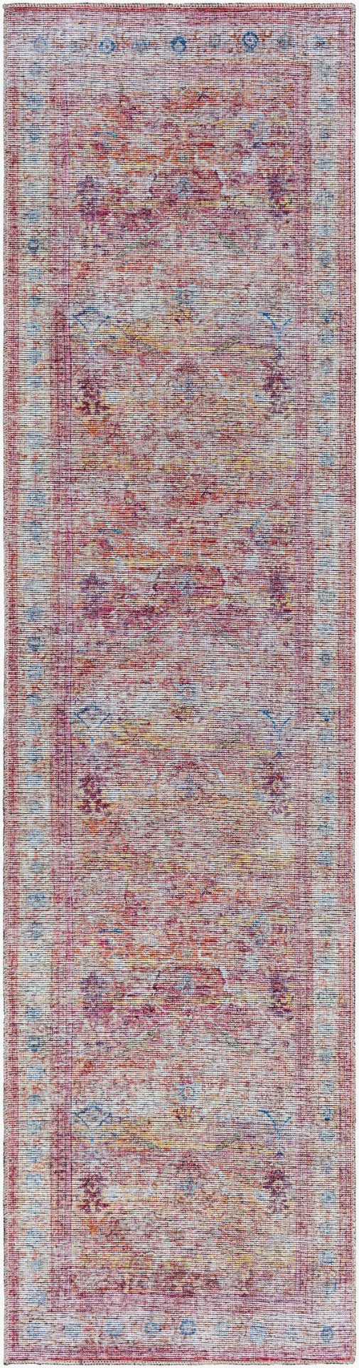 Livabliss Atlanta Flatweave Runner Rug Cotton Chenille Blend Traditional Hallway Kitchen ANL2301-2712