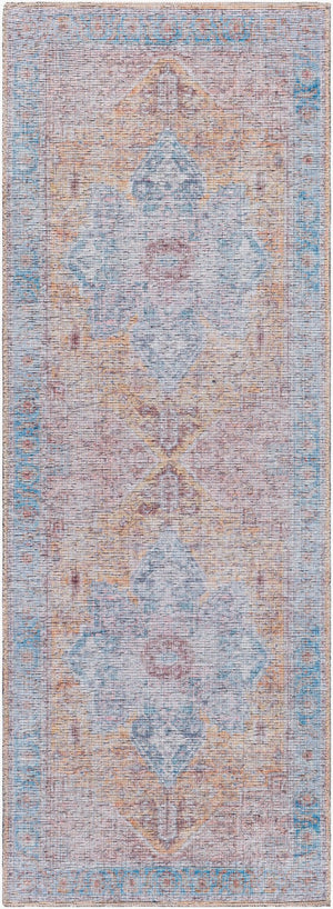 Livabliss Atlanta Flatweave Runner Rug Turkish Pattern Chenille Cotton Blend for Hallways ANL2302-2712