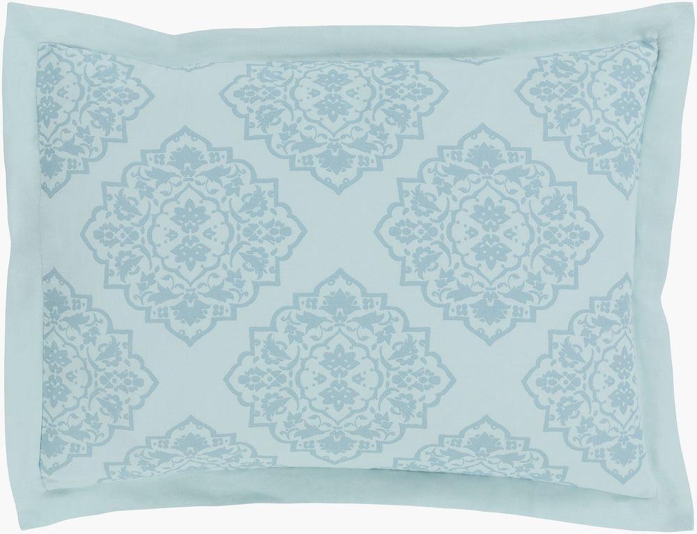 Surya Anniston Bedskirt - Classic Elegance In Cotton-linen Blend, Easy Care, Machine Washable For Your Bedroom Pale Blue Linen,Cotton,Linen,Cotton Ann7000-s