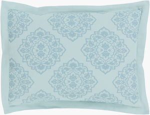 Surya Anniston Bedskirt - Classic Elegance In Cotton-linen Blend, Easy Care, Machine Washable For Your Bedroom Pale Blue Linen,Cotton,Linen,Cotton Ann7000-s