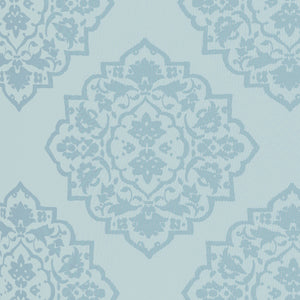 Surya Anniston Elegant Cotton-linen Blend Bedskirt, 88"W X 92"L For Timeless Bedroom Style & Easy Care Pale Blue Linen,Cotton,Linen,Cotton Ann7000-k