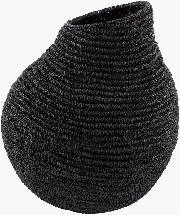 Surya Anouk Handcrafted Indonesian Woven Basket Vase Bohemian Artisan Decor Accent 20"H x 18"W x 18"D ANOU001-201818