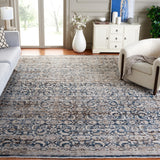 Safavieh Antique Patina 634 ANP634 Power Loomed Traditional Rug Blue / Beige ANP634M-9