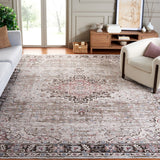 Safavieh Antique Patina 642 ANP642 Power Loomed Traditional Rug Beige / Brown ANP642B-9
