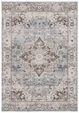 Safavieh Antique Patina 644 ANP644 Power Loomed Traditional Rug Grey / Blue ANP644F-9